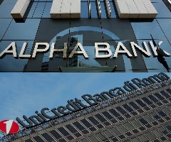 Reuters: Σενάρια πλήρους εξαγοράς της Alpha Bank από τη UniCredit μετά την αύξηση στο 26%
