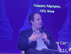 Λάμπρου (Nova): Στόχος η κάλυψη άνω του 80% του πληθυσμού με C-band τα επόμενα 2-3 χρόνια