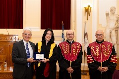 Ο Όμιλος Interamerican τίμησε την αριστεύσασα του Executive MBA του Οικονομικού Πανεπιστημίου Αθηνών με την υποτροφία «Δημήτρης Κοντομηνάς»