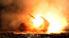 Τα MLRS έσπειραν κόλαση - Συντριπτικό πλήγμα των Ρώσων σε κέντρο logistics του ουκρανικού στρατού στο Dergachi (photo)